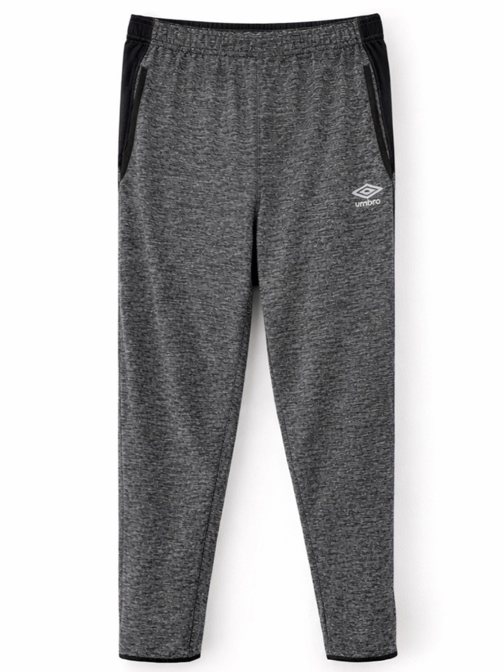 Umbro Jogger Sweatpants Womens Small Slim Fit Zip Pocket Gray Athletic